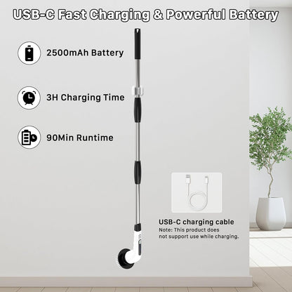 9-in-1 Electric Cleaning Brush – Save Time, Clean Faster & Easier 😳
