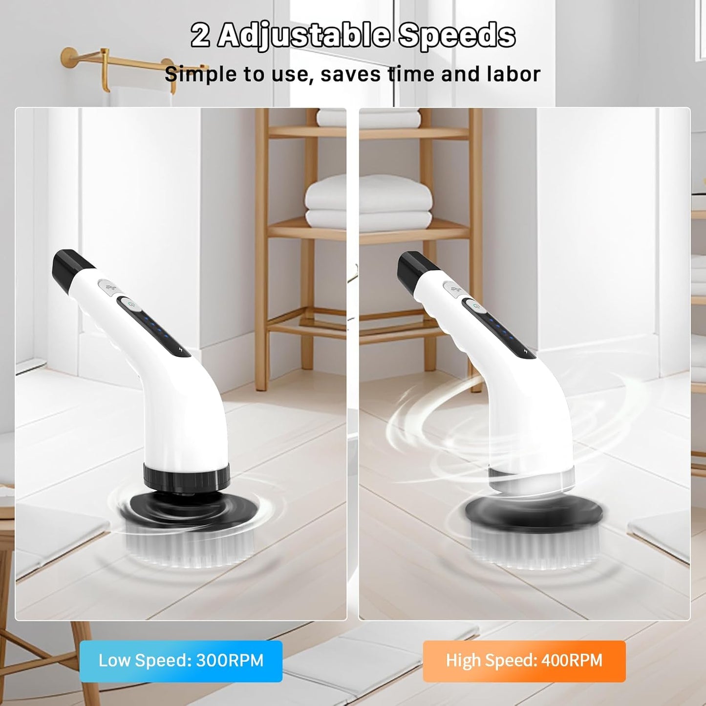 9-in-1 Electric Cleaning Brush – Save Time, Clean Faster & Easier 😳